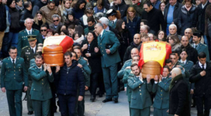 Condolencias por los fallecidos en el tiroteo de Teruel