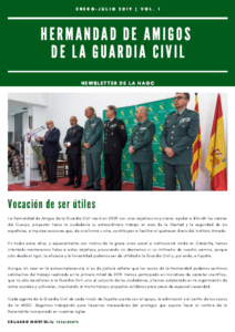 Newsletter de la HAGC: (Enero – Julio de 2019)