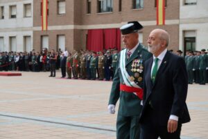 Lección de dignidad del general Pedro Garrido en los actos de celebración del Día de la Patrona