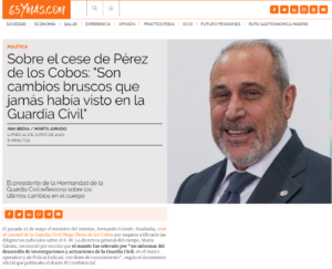 Lee más sobre el artículo El presidente de la FNHGC, Eduardo Montolio, entrevistado sobre temas de actualidad en el diario digital 65ymas