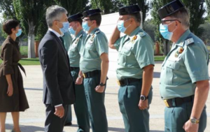 Lee más sobre el artículo Grande-Marlaska inaugura el curso académico en la Academia de Oficiales de la Guardia Civil en Aranjuez