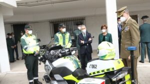 Su Majestad el Rey apoya la labor de la Guardia Civil en el entorno rural con su visita a Valencia de Alcántara