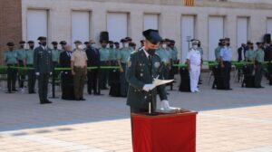 El coronel Pedro Pizarro defiende la “catalanidad” de la Guardia Civil en su toma posesión como jefe de la Comandancia de Barcelona