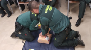 Lee más sobre el artículo La Fundación subvenciona un curso de Reanimación Cardiopulmonar y Soporte Vital Avanzado para guardias civiles