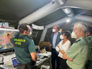 María Gámez, directora general: “La Guardia Civil se está dejando la piel por ayudar a los vecinos de La Palma”