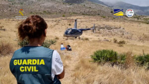 Guardia Civil, OFAST y Europol desarticulan una organización que introducía droga en España con helicópteros