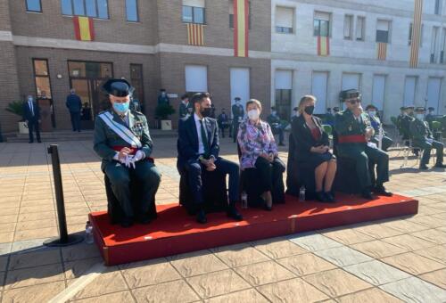 La comandancia de Sant Andreu de la Barca acoge los actos de conmemoración de la Patrona de la Guardia Civil (8 de octubre de 2021)