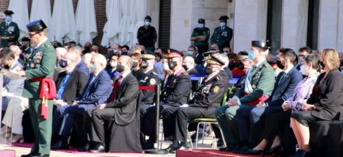 La comandancia de Sant Andreu de la Barca acoge los actos de conmemoración de la Patrona de la Guardia Civil (8 de octubre de 2021)