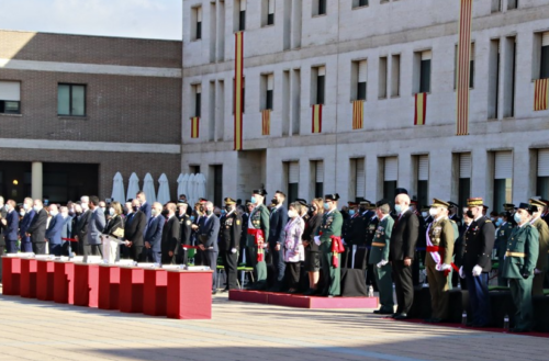 La comandancia de Sant Andreu de la Barca acoge los actos de conmemoración de la Patrona de la Guardia Civil (8 de octubre de 2021)